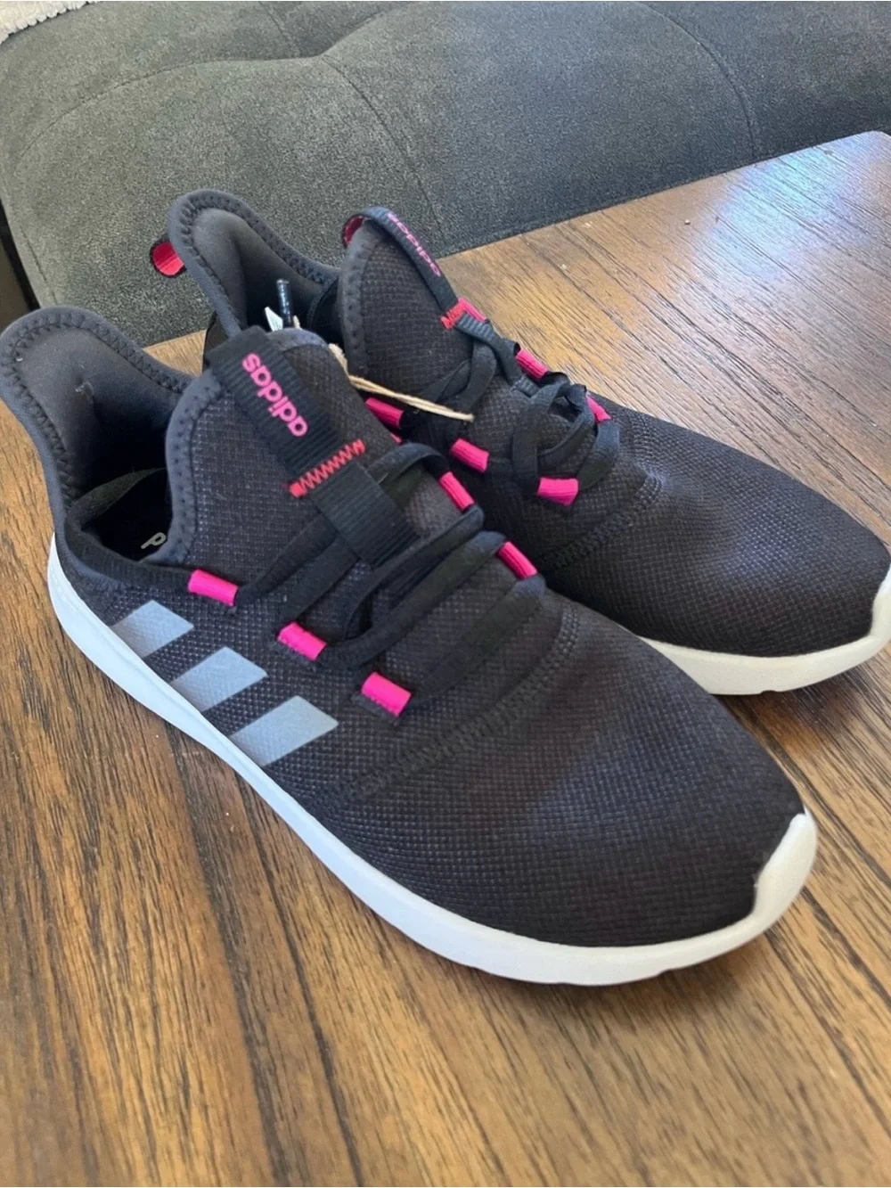 NWT Adidas Cloudfoam Women’s Shoes Black and Pink